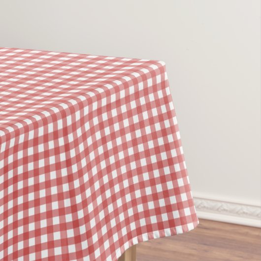 Klassisches Rot-Weiß-Gingham-Picnic-Party Tischdecke (Beispiel)