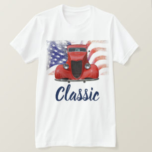 Klassisches rotes Auto 1934 T-Shirt