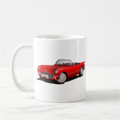Klassisches Rotes Auto Kaffeetasse (Links)