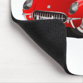 Klassisches Rotes Auto Mousepad (Ecke)