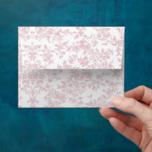 Klassisches rotes botanisches Toile