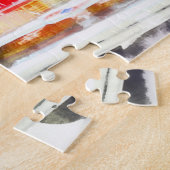 Klassisches rotes Chevy-Puzzle Puzzle (Seite)