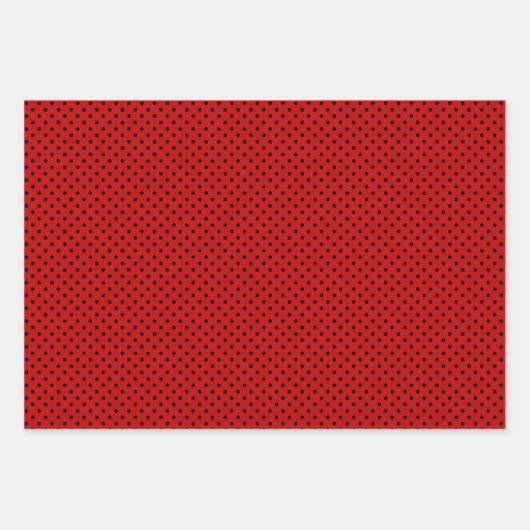 Klassisches Rotes Grün Schwarz-weiß Gingham Geschenkpapier Set (Vorderseite 3)