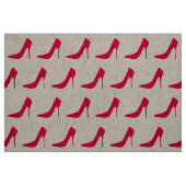 KLASSISCHES ROTES STILETT-MUSTER STOFF (Fat Quarter (45,7 x 55,9 cm))