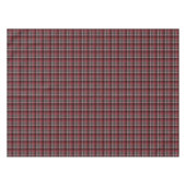 Klassisches rotes Tartan-Karo. Tischdecke (Vorderseite (Horizontal))