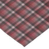 Klassisches rotes Tartan-Karo. Tischdecke (Schrägansicht)