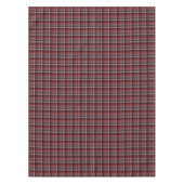 Klassisches rotes Tartan-Karo. Tischdecke (Vorderseite)