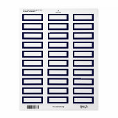 Klassisches Rücksendesiegel der Marine (Vorne)