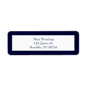 Klassisches Rücksendesiegel der Marine (Vorne)