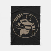 Klassisches Rugby Fleecedecke (Vorderseite)