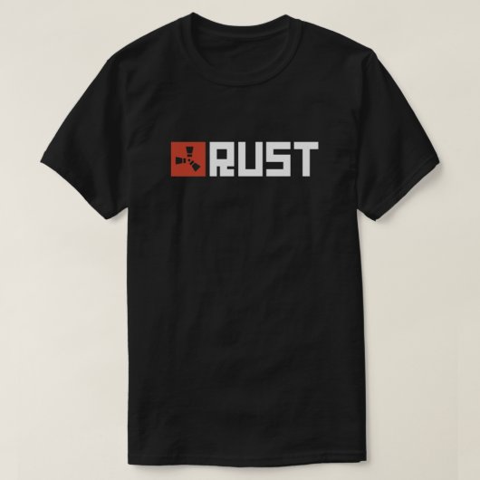 Klassisches Rust Game Logo T-Shirt (Design vorne)