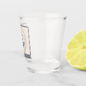 Klassisches Sailorcore-Nautisches Schnapsglas (Rechts)