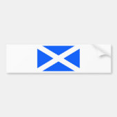 Klassisches saltire Flaggenbild Autoaufkleber (Vorne)