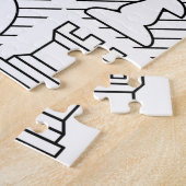 Klassisches Schachbrett Puzzle (Seite)