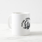 Klassisches Schachdesign mit König Strategie Kaffeetasse (Vorderseite Links)