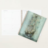 Klassisches Schiff (blau) Planer (Anzeige)
