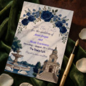 Klassisches Schloss & Schwäne im formalen Garten