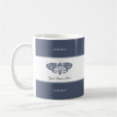 Klassisches Schmetterlingsinsekt, der deinen Namen Kaffeetasse (Links)