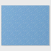 Klassisches Schneeflocken-Geschenkpapier – Winterf Geschenkpapier (Flach)