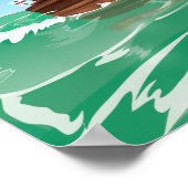 Klassisches Schnellboot Poster (Ecke)
