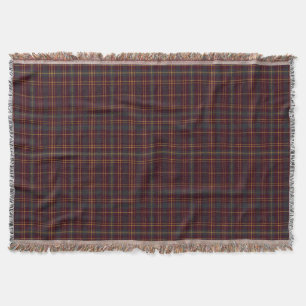 Klassisches schottisches Muster Decke
