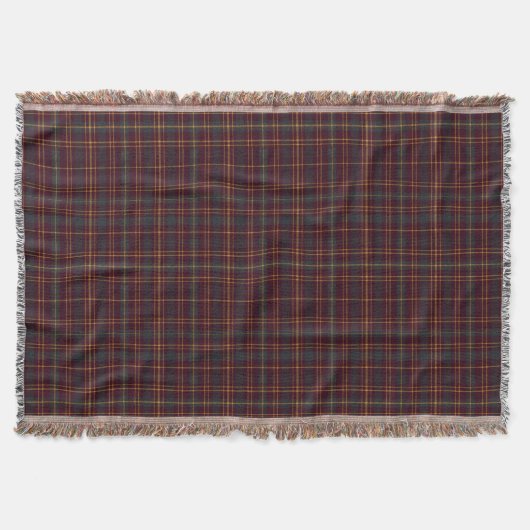 Klassisches schottisches Muster Decke (Vorderseite)