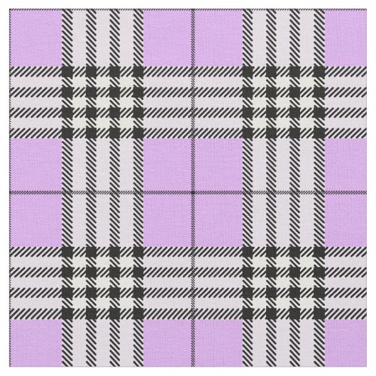 Klassisches schottisches Tartan-Muster Lila Stoff (Nahaufnahme)