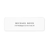 Klassisches Schwarz-Weiß-Beruflich (Vorne)