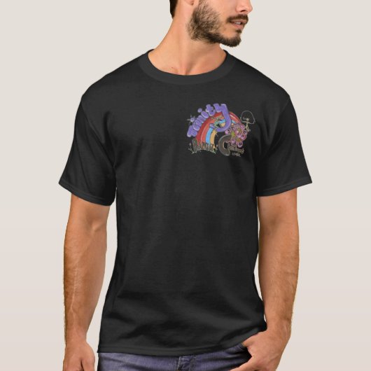 Klassisches Schwarzes T-Shirt (Vorderseite)