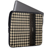 Klassisches Schwarzes und Laptopschutzhülle (Vorne Rechts)