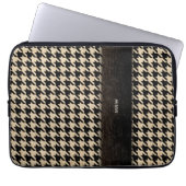 Klassisches Schwarzes und Laptopschutzhülle (Vorderseite)