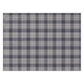 Klassisches schwarzes und Sahnekariertes Tischdecke (Vorderseite (Horizontal))