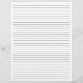 Klassisches Schwarzes Wappen Monogramm Rezept (Rückseite)