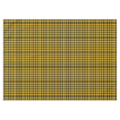 Klassisches Schwarzgelb Kariert Tischdecke (Vorderseite (Horizontal))