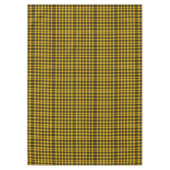 Klassisches Schwarzgelb Kariert Tischdecke (Vorderseite)
