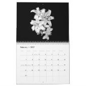 Klassisches Schwarzweiss Kalender (Feb 2027)