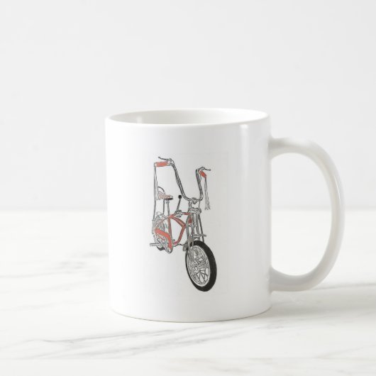 Klassisches Schwinn orange Krate Sechzigerjahre Kaffeetasse (Rechts)