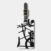 KLASSISCHES Sechzigerjahre FAHRRADBICYLE SCHWINN Gepäckanhänger (Vorderseite vertikal)