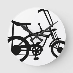 KLASSISCHES Sechzigerjahre FAHRRADBICYLE SCHWINN Runde Wanduhr