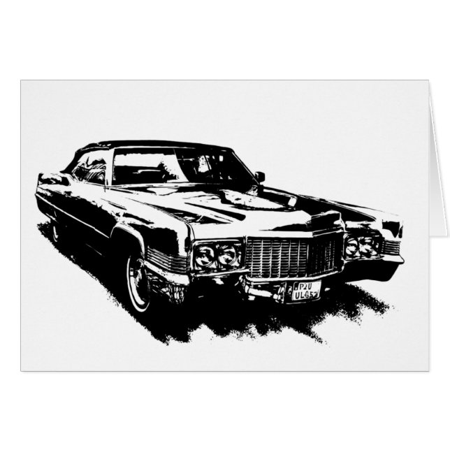 klassisches seltenes Cadillac-Reihe deville (Vorderseite (Horizontal))