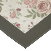 Klassisches Shabby Chic Zeitlose Dining Erfahrung Tischdecke (Schrägansicht)