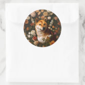 Klassisches Shibu Inu - Aufkleber (Tasche)