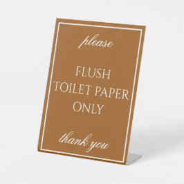 Klassisches Siena Bad sepotische Gegenanzeige Sockelschild