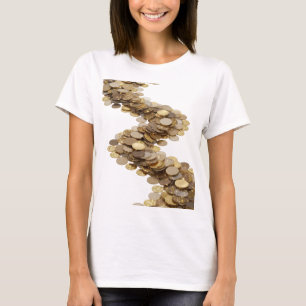 Klassisches Silber GOLDENER WEG ZUM ERFOLG T-Shirt