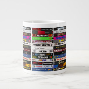 Klassisches Skateboarding VHS Video Art - Speziell Jumbo-Tasse