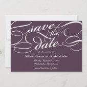 Klassisches Skript Save the Date | BLACKBERRY (Vorderseite)