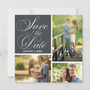 Klassisches Skript Save the Date FotoCollage