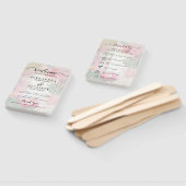 Klassisches SkriptWedding-Programm und Timeline Ha Fächer (Non-assembled)