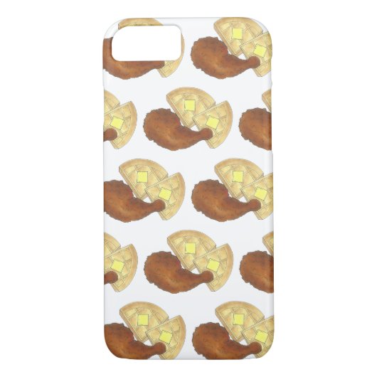 Klassisches Soul Frittiertes Hühnchen und WaffelDi Case-Mate iPhone Hülle (Rückseite)