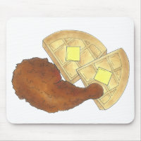 Klassisches Soul Frittiertes Hühnchen und WaffelDi